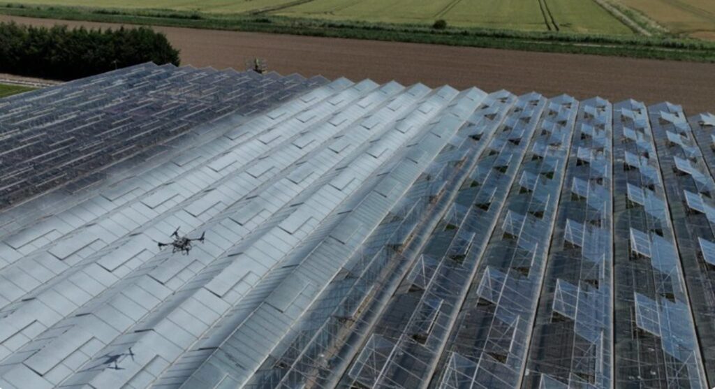 Roof Spraying Drone Services