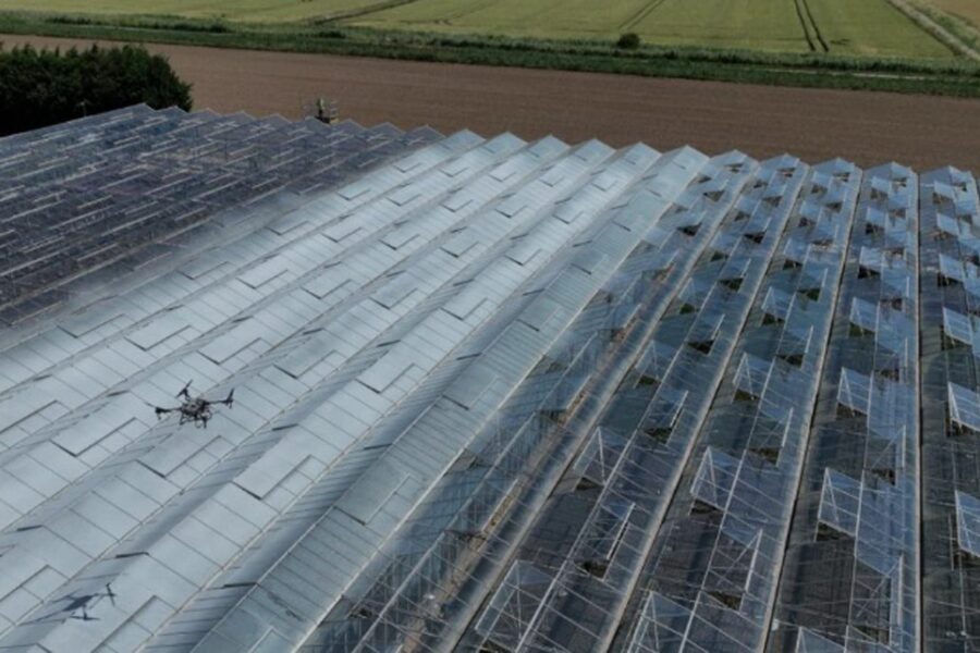 Roof Spraying Drone Services