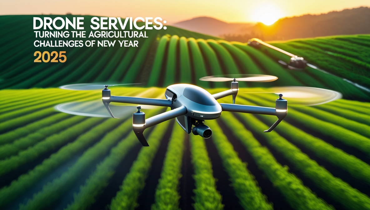 Drone Services: Turn the Agricultural Challenges of New Year 2025 into Opportunities